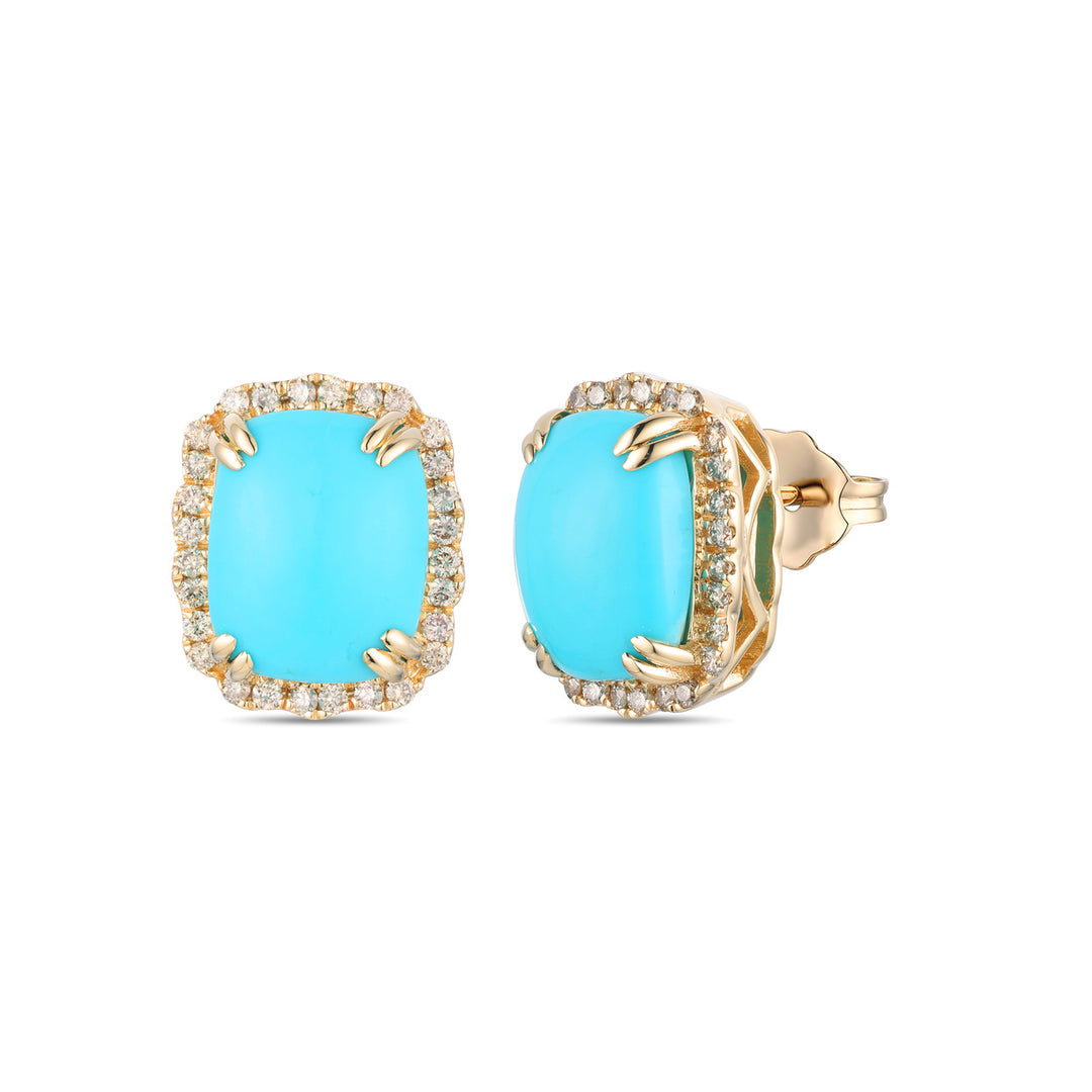Honey Gold™Robins Egg Blue Turquoise™EARRINGS