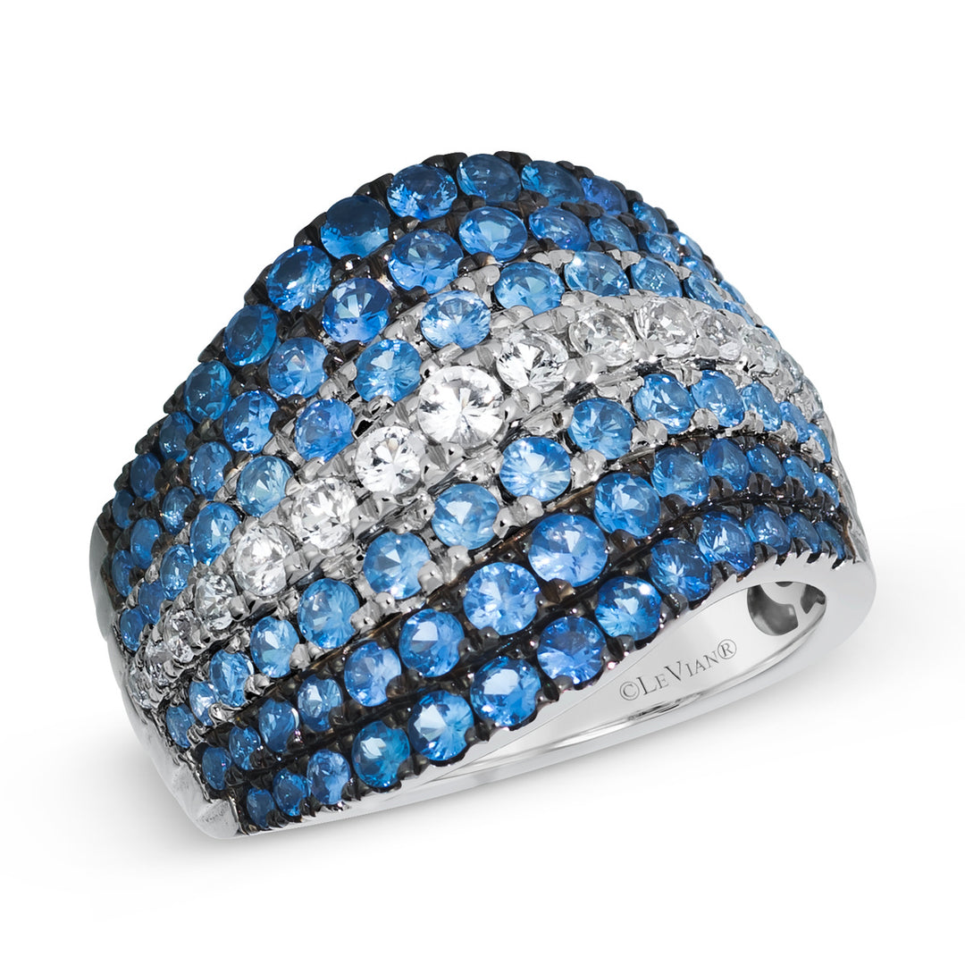 Vanilla Gold®Denim Ombré® SapphireRING