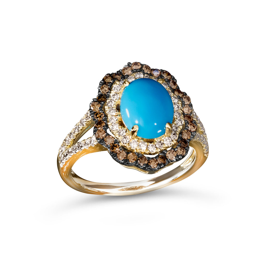 Honey Gold™Robins Egg Blue Turquoise™RING