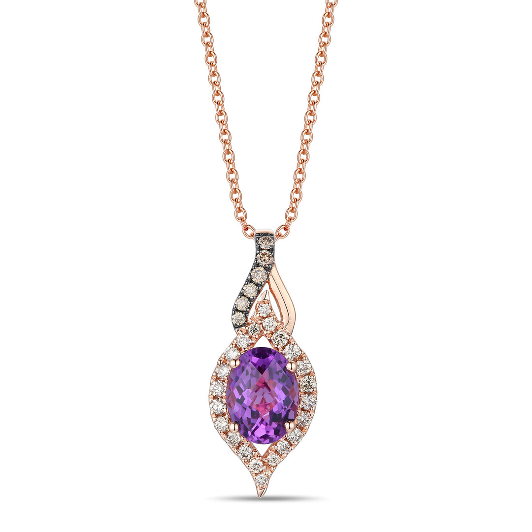 Vanilla Gold®Grape Amethyst™PENDANT