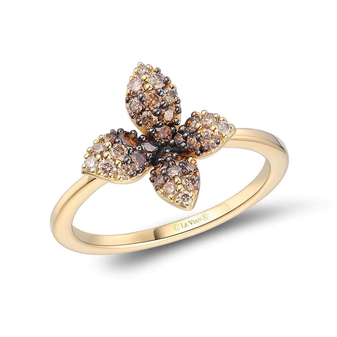 Honey Gold™Chocolate Ombré® DiamondsRING
