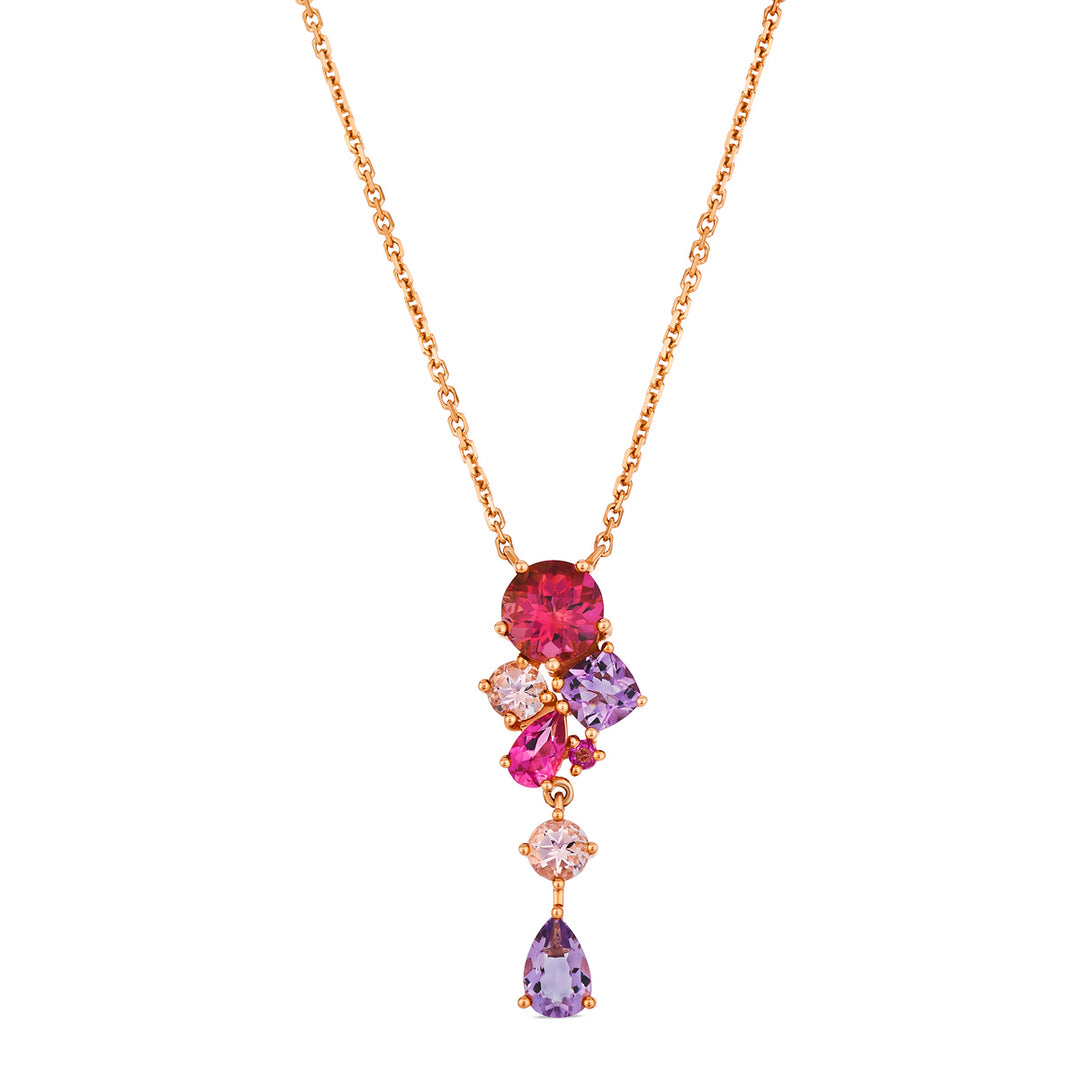 Strawberry Gold®Passion Fruit Tourmaline™ADJUSTABLE NECKLACE