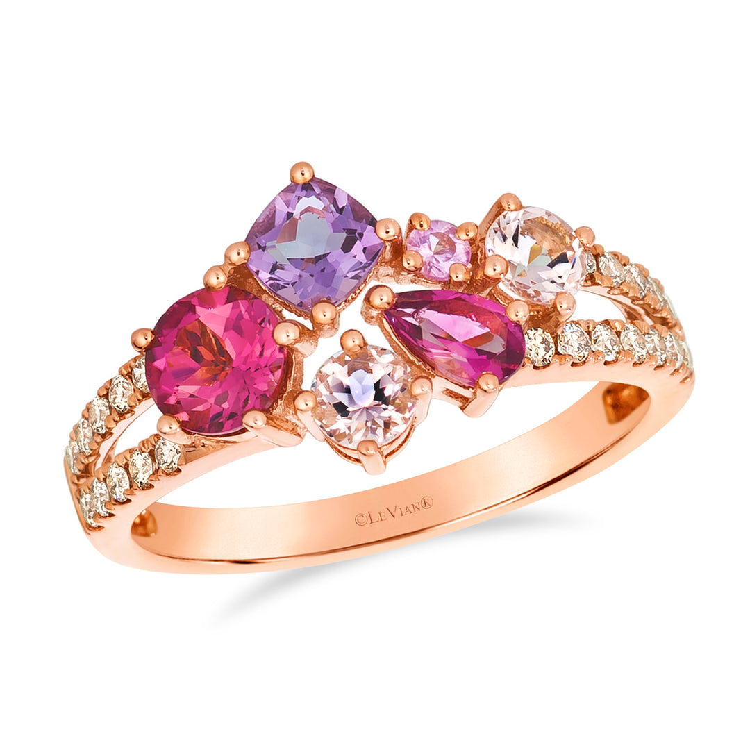 Strawberry Gold®Passion Fruit Tourmaline™RING