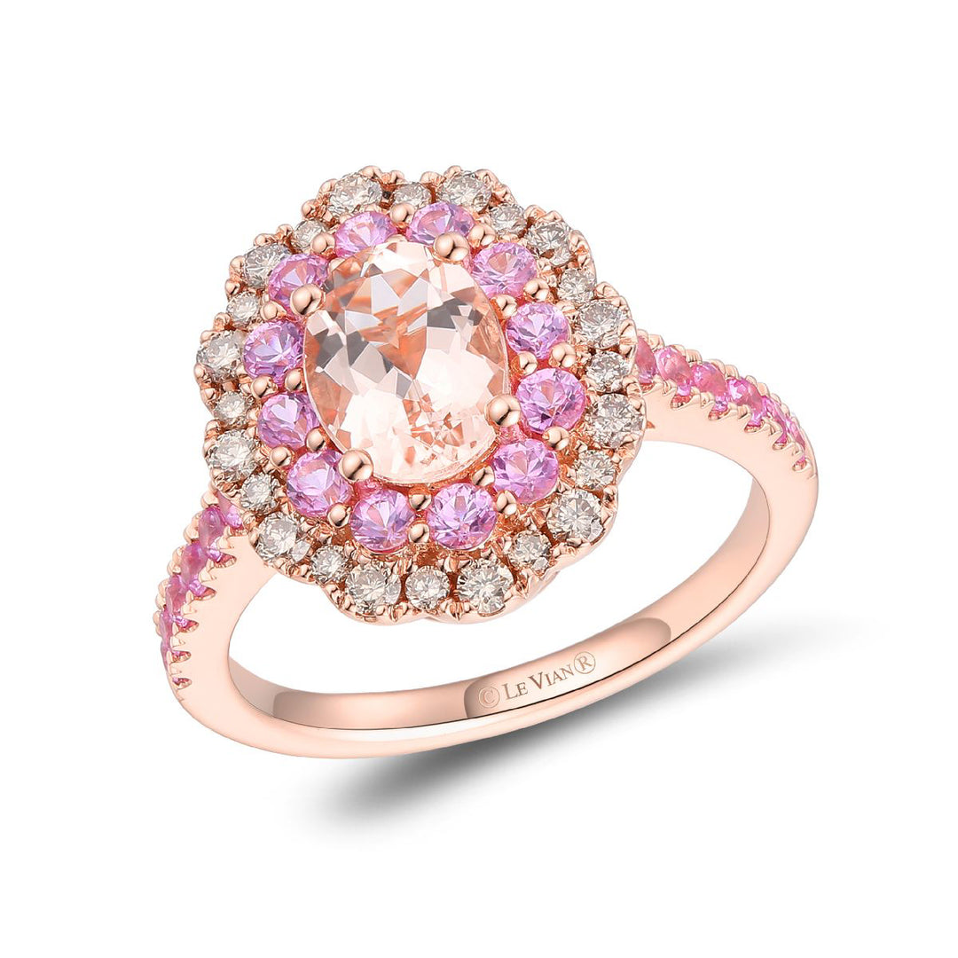 Strawberry Gold®Peach Morganite™RING