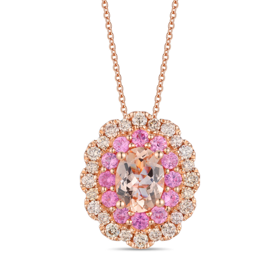 Strawberry Gold®Peach Morganite™PENDANT