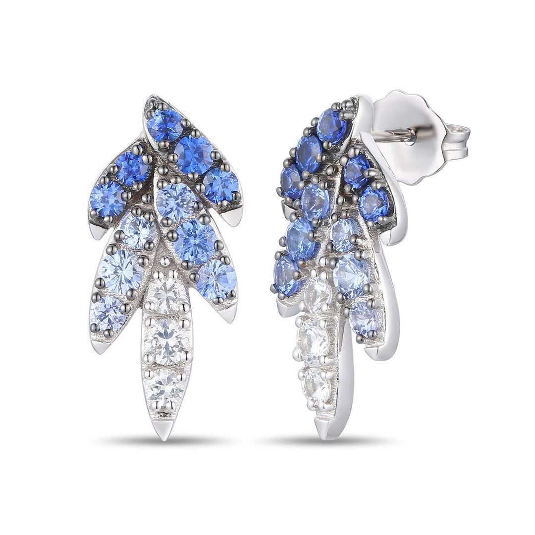 Vanilla Gold®Denim Ombré® SapphireEARRINGS