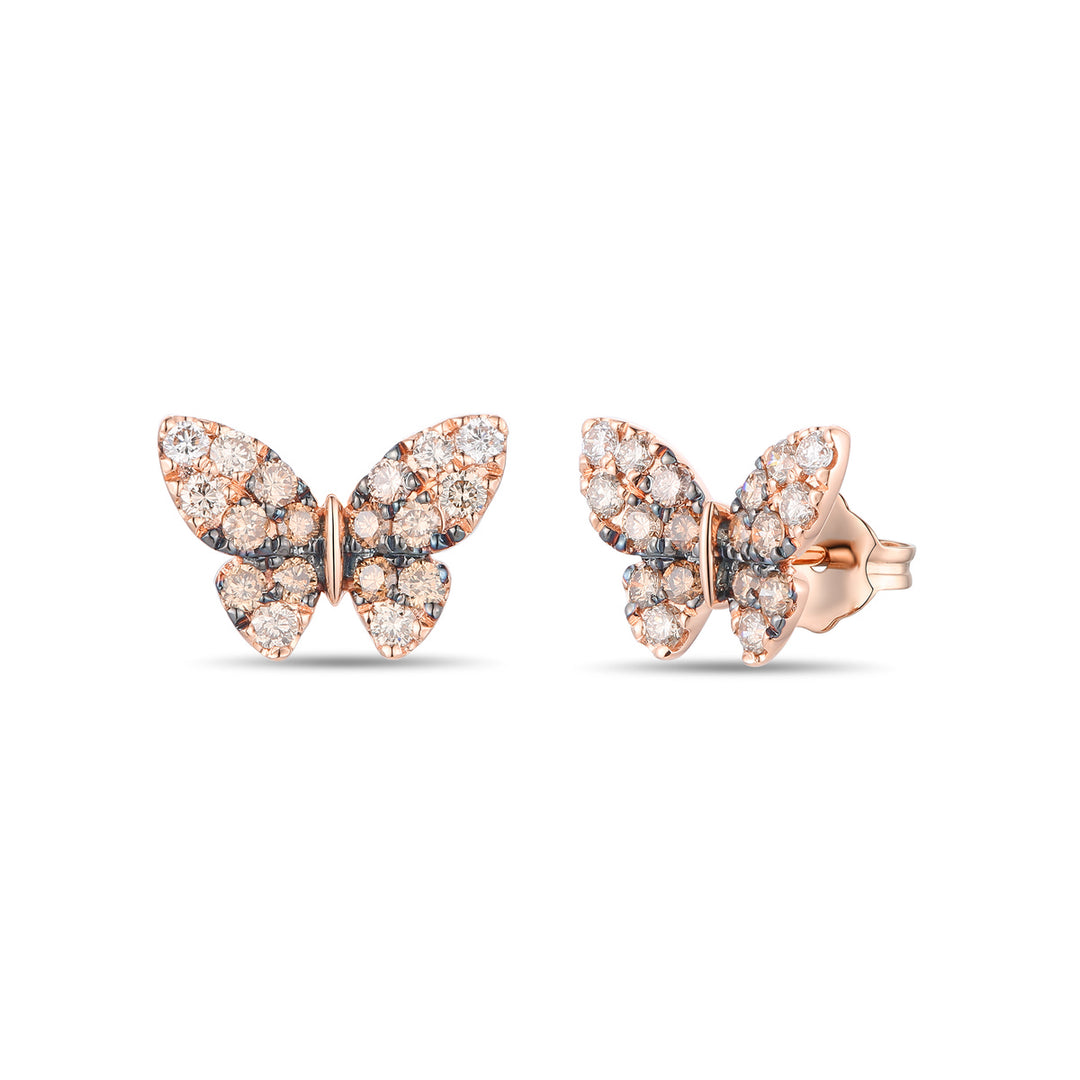 Strawberry Gold®Chocolate Ombré® DiamondsEARRINGS