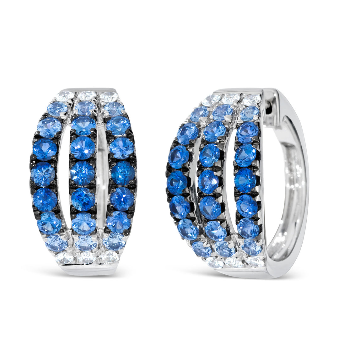 Vanilla Gold®Denim Ombré® SapphireEARRINGS