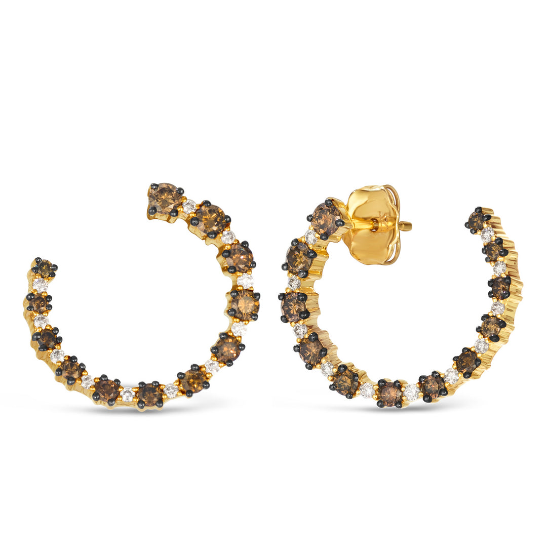Honey Gold™Chocolate Diamonds®EARRINGS