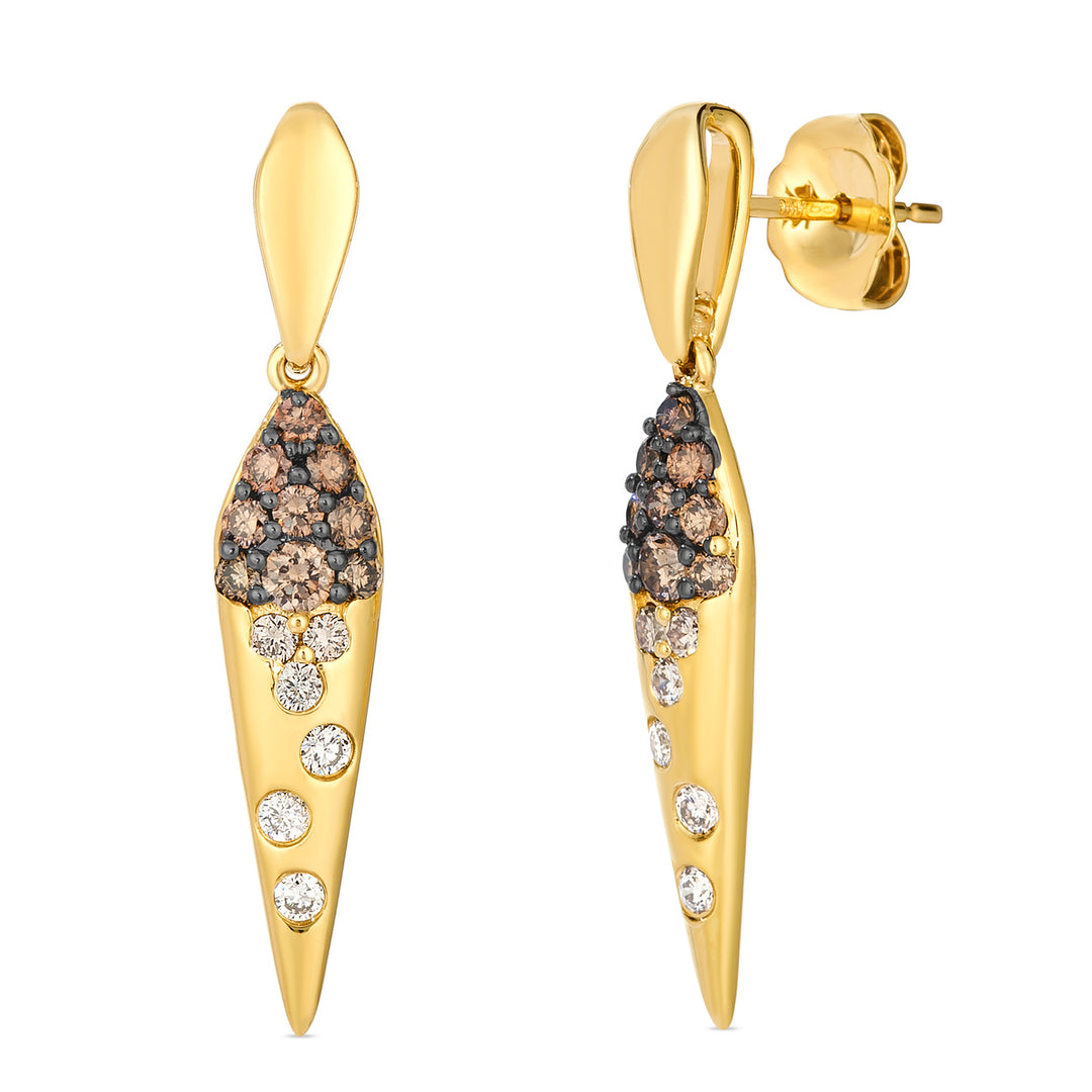 Honey Gold™Chocolate Ombré® DiamondsEARRINGS