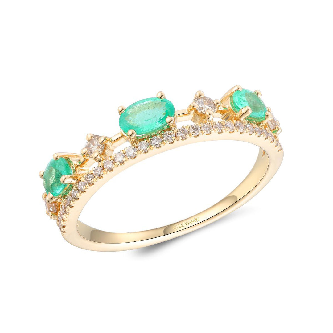 Honey Gold™Costa Smeralda Emeralds™RING
