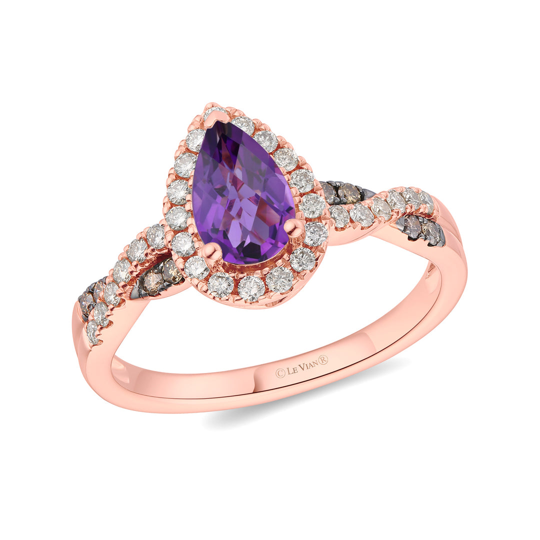 Strawberry Gold®Grape Amethyst™RING