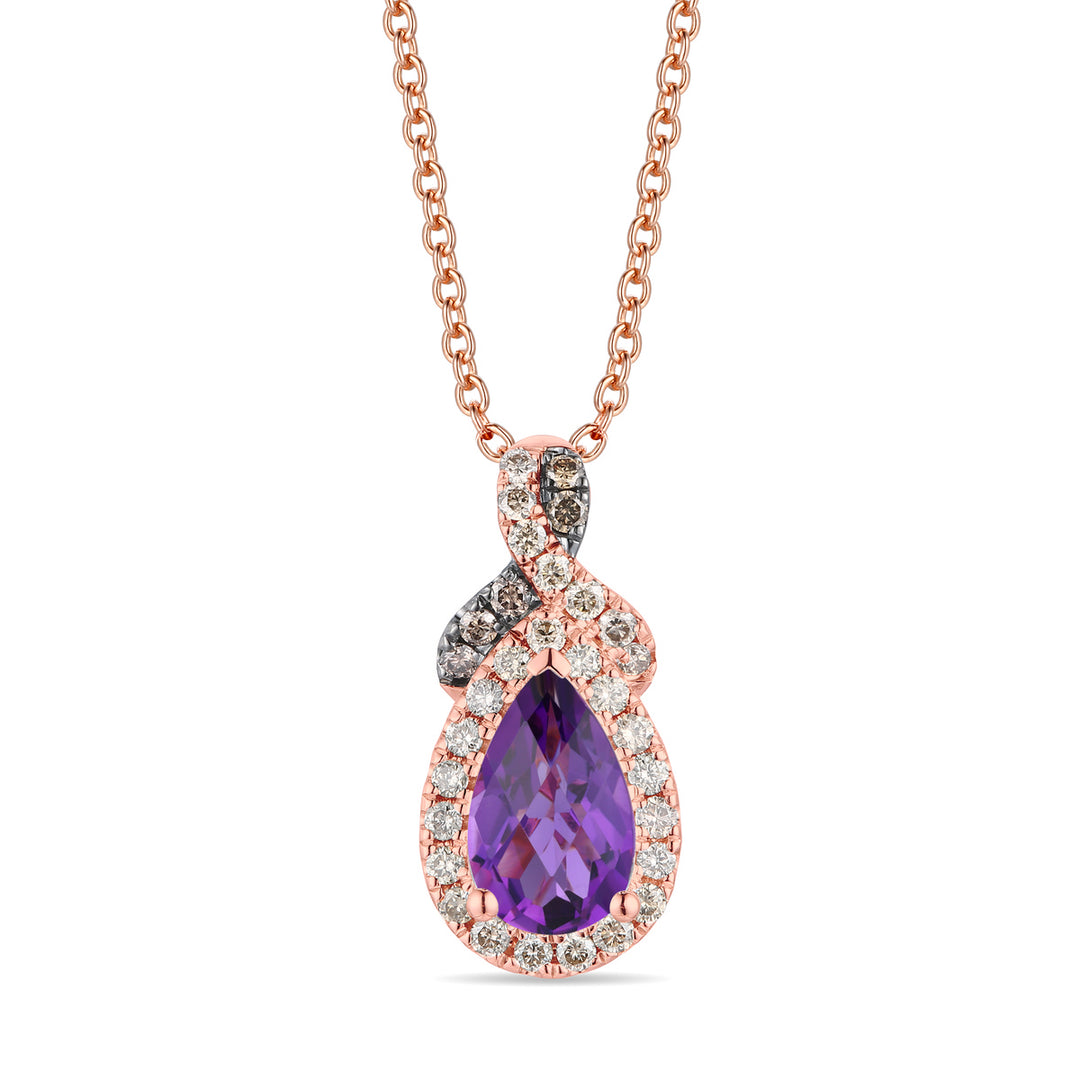 Strawberry Gold®Grape Amethyst™PENDANT
