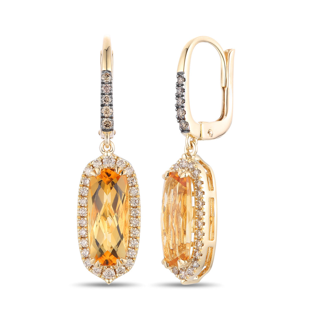 Honey Gold™Cinnamon Citrine®EARRINGS