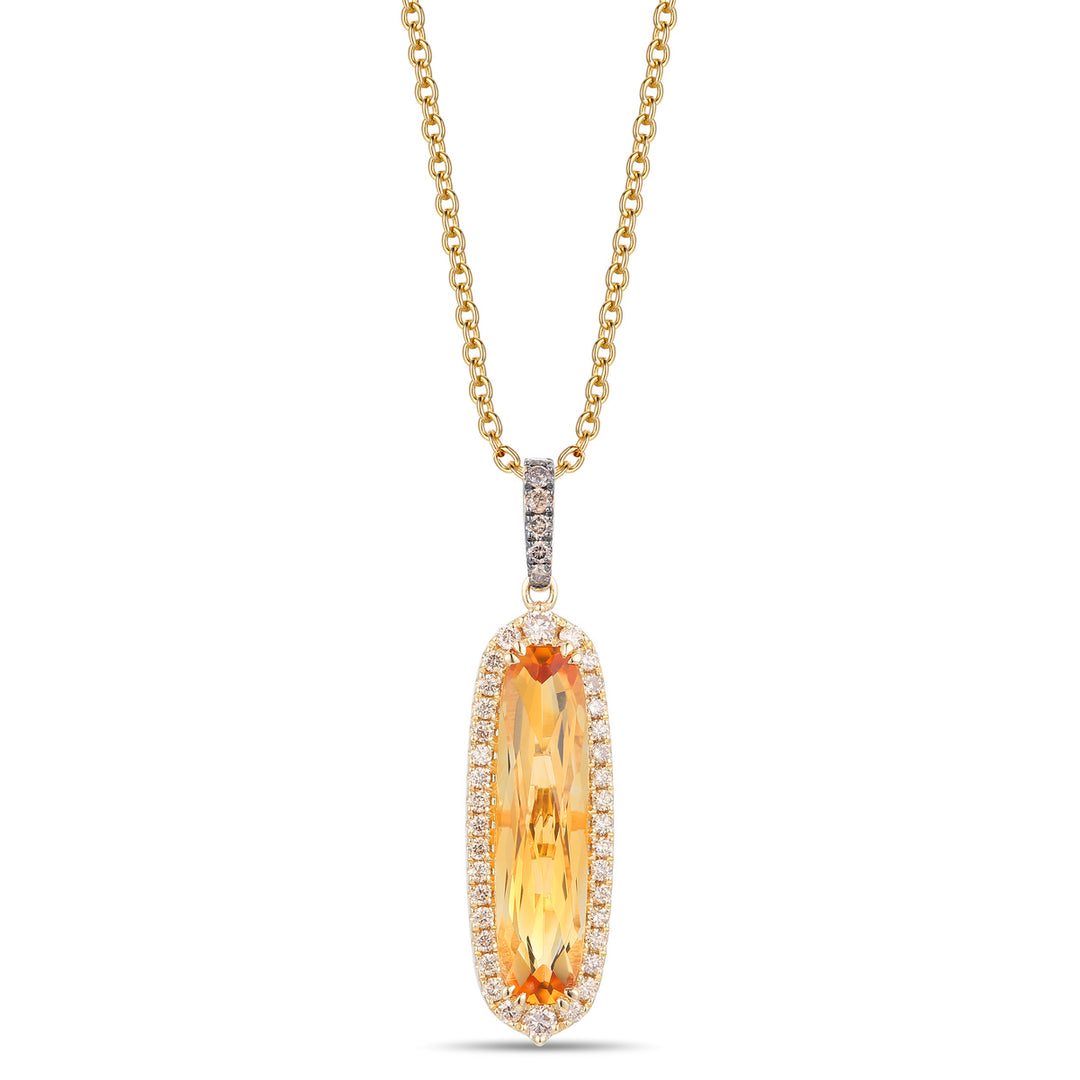Honey Gold™Cinnamon Citrine®PENDANT