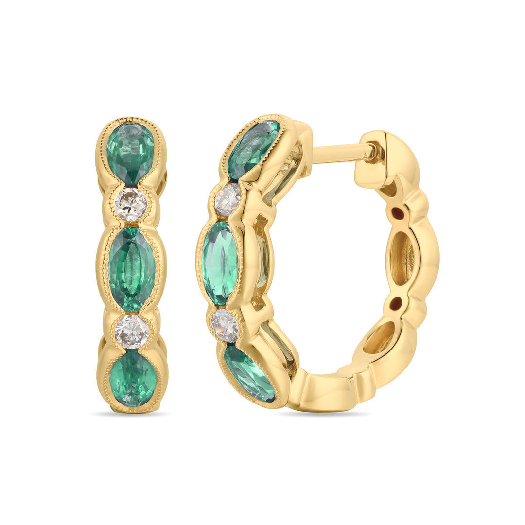 Honey Gold™Costa Smeralda Emeralds™EARRINGS