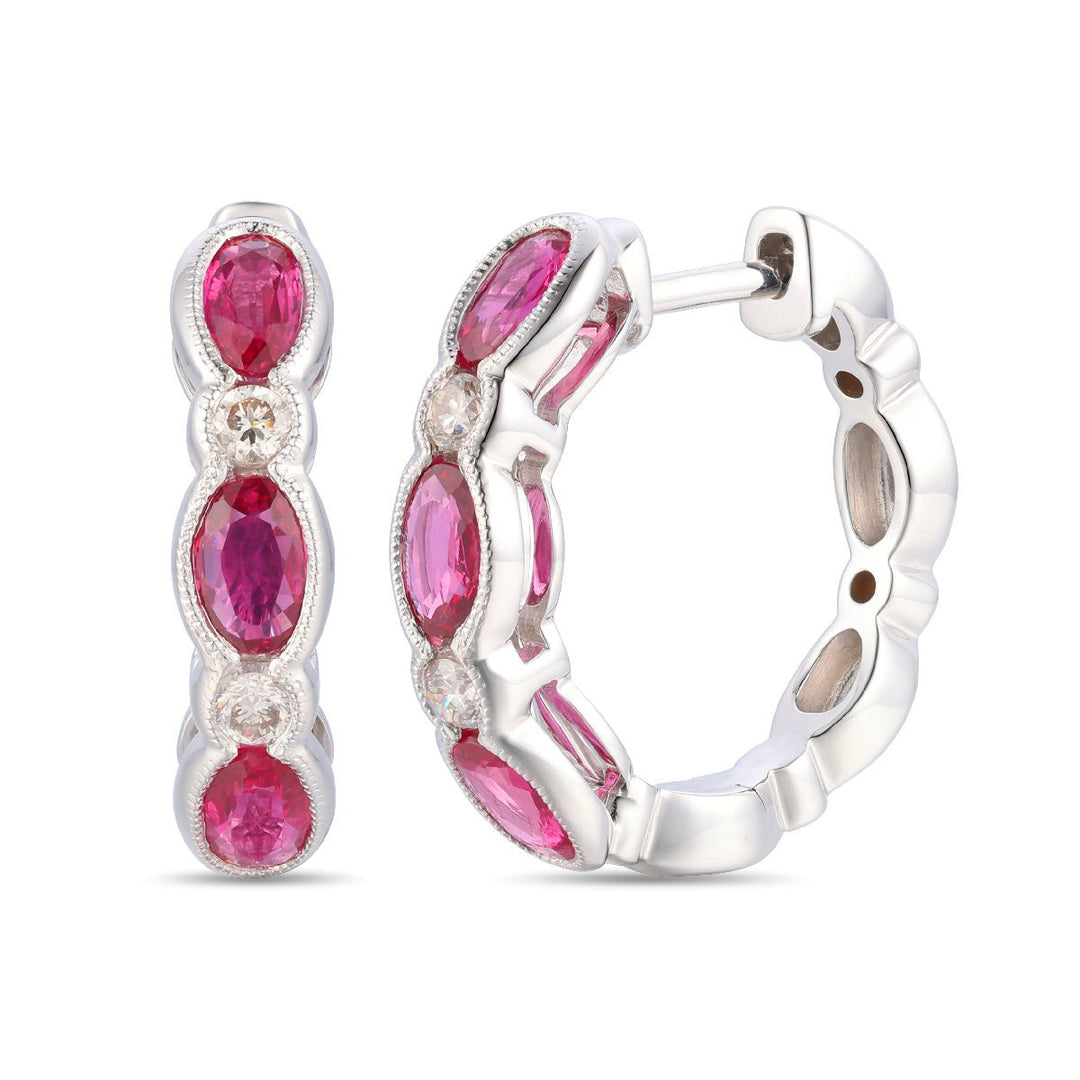 Vanilla Gold®Passion Ruby®EARRINGS