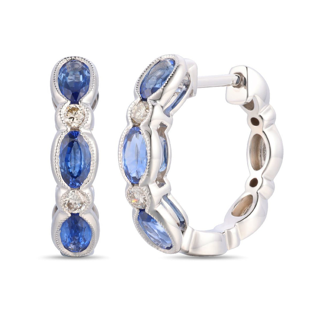 Vanilla Gold®Blueberry Sapphire™EARRINGS