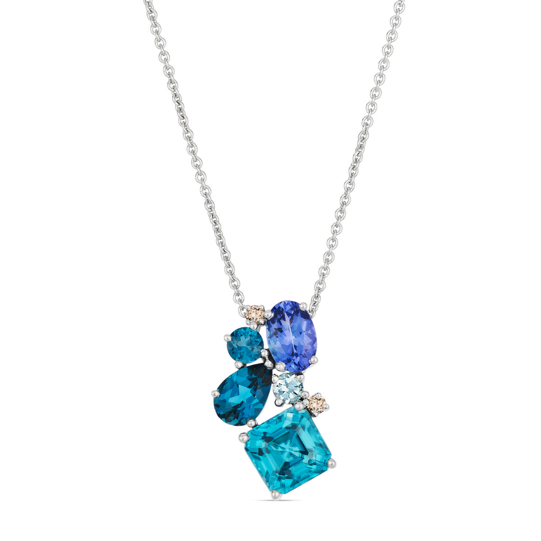 Vanilla Gold®Blueberry Zircon®PENDANT