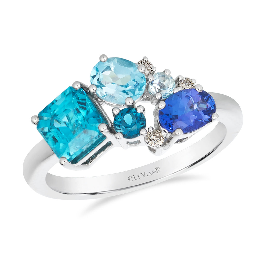 Vanilla Gold®Blueberry Zircon®RING