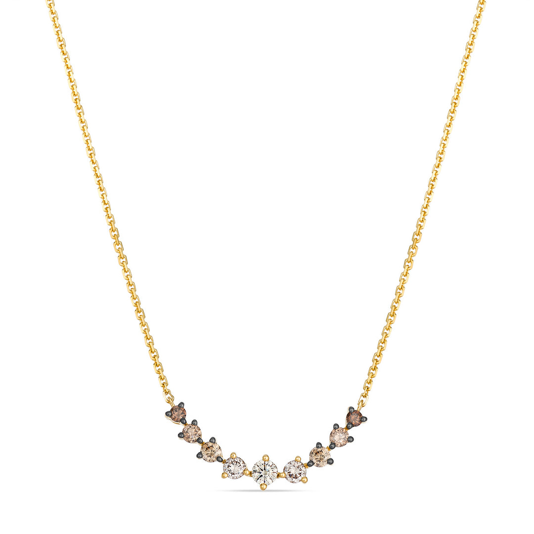 Honey Gold™Chocolate Ombré® DiamondsADJUSTABLE NECKLACE