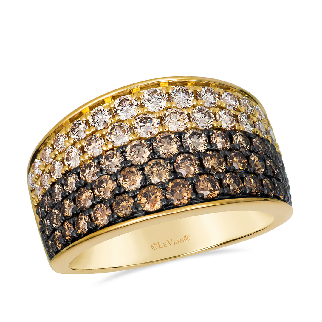 Honey Gold™Chocolate Ombré® DiamondsRING