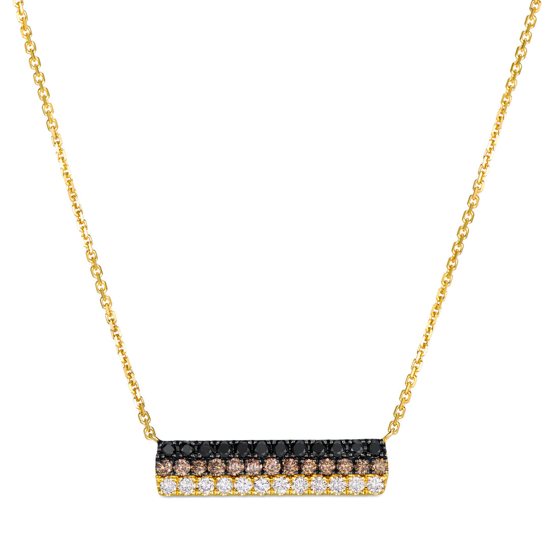 Honey Gold™Blackberry Diamonds®ADJUSTABLE NECKLACE