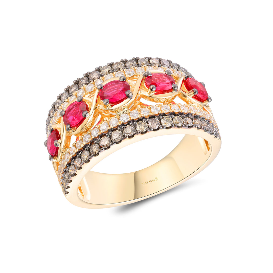 Honey Gold™Passion Ruby®RING