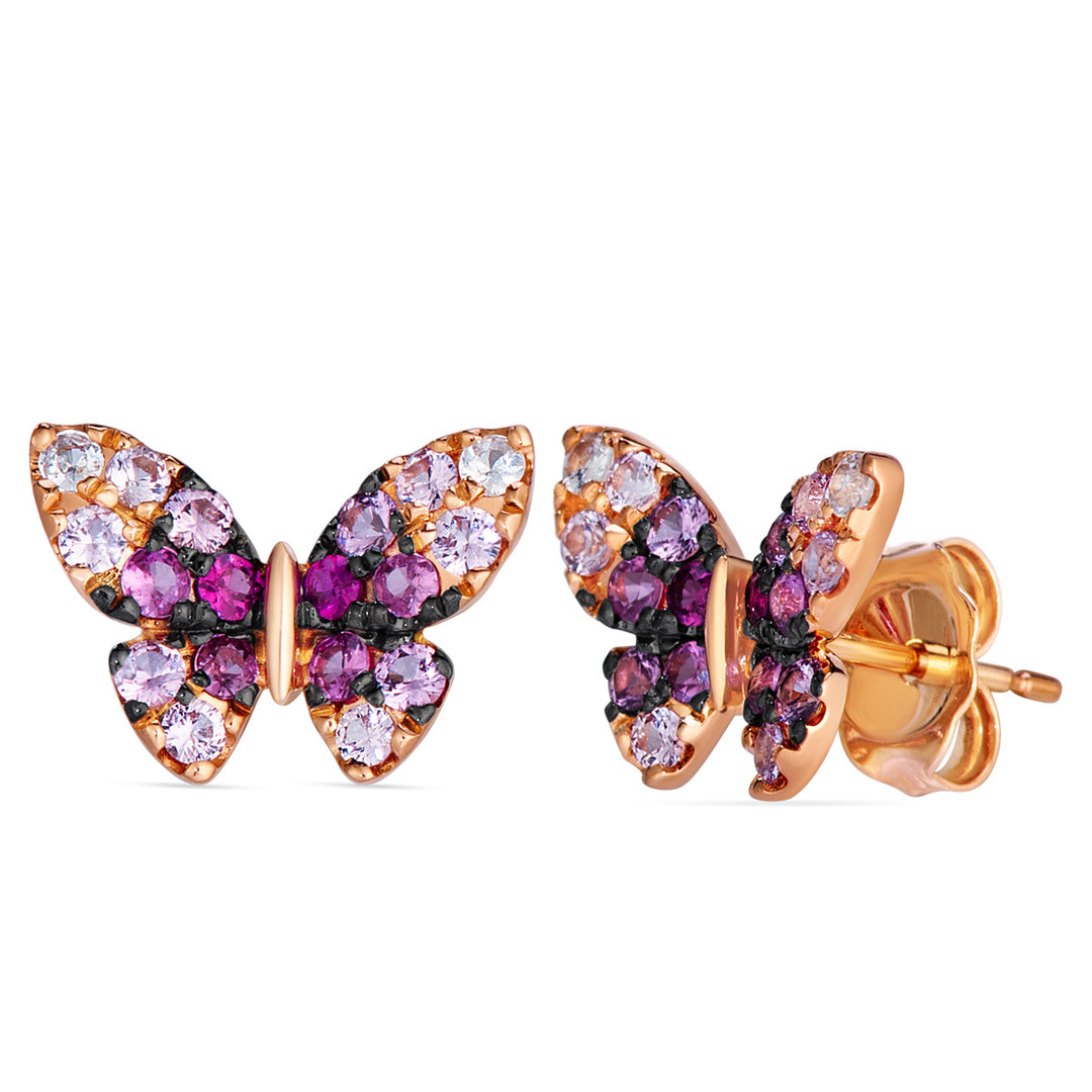 Strawberry Gold®Strawberry Ombré® SapphireEARRINGS