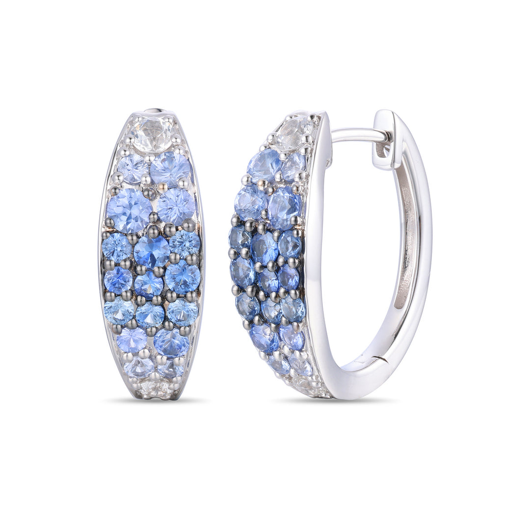 Vanilla Gold®Denim Ombré® SapphireEARRINGS