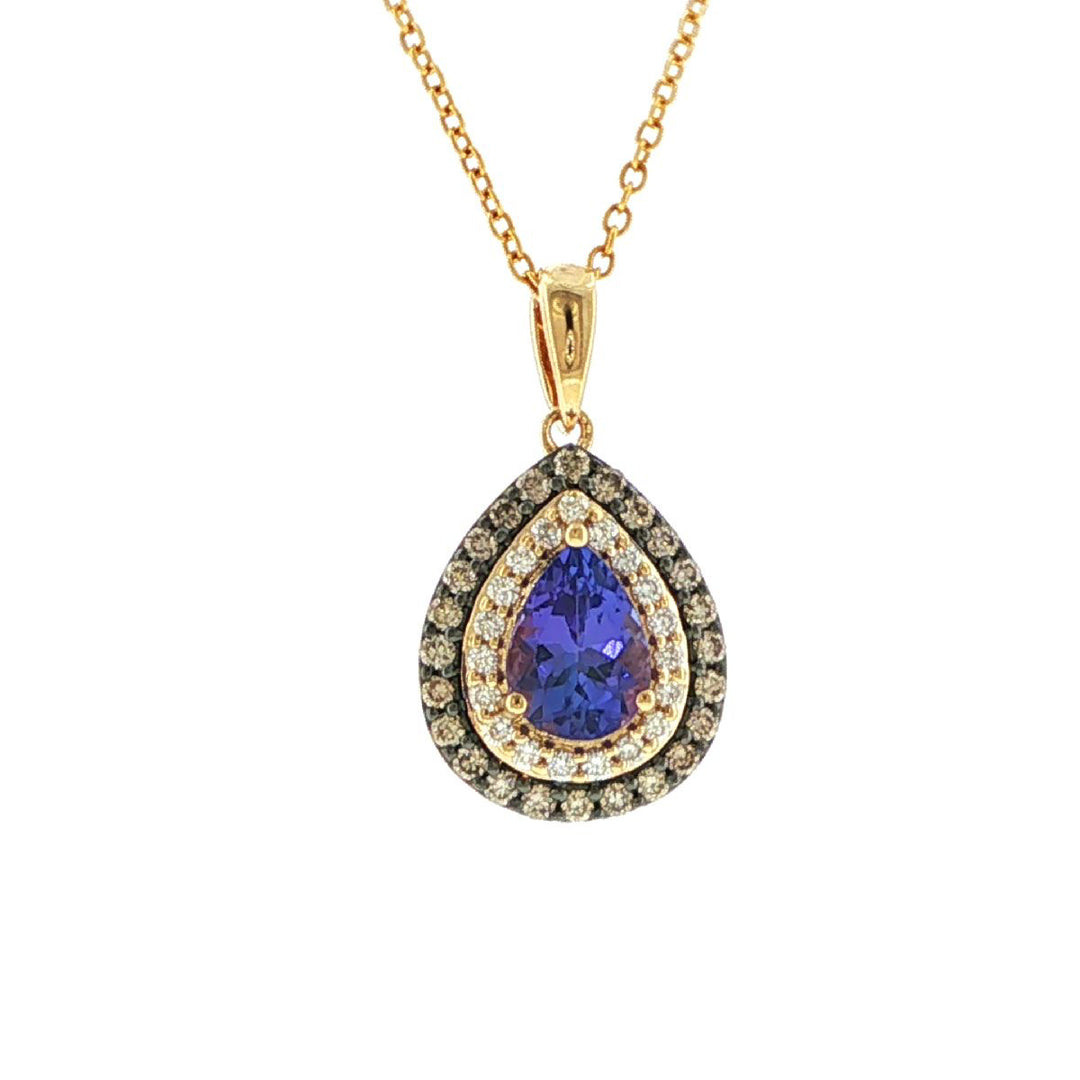 Honey Gold™Blueberry Tanzanite®PENDANT