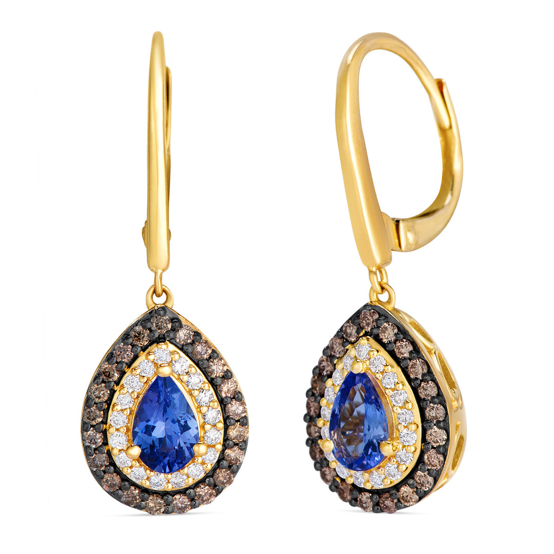 Honey Gold™Blueberry Tanzanite®EARRINGS
