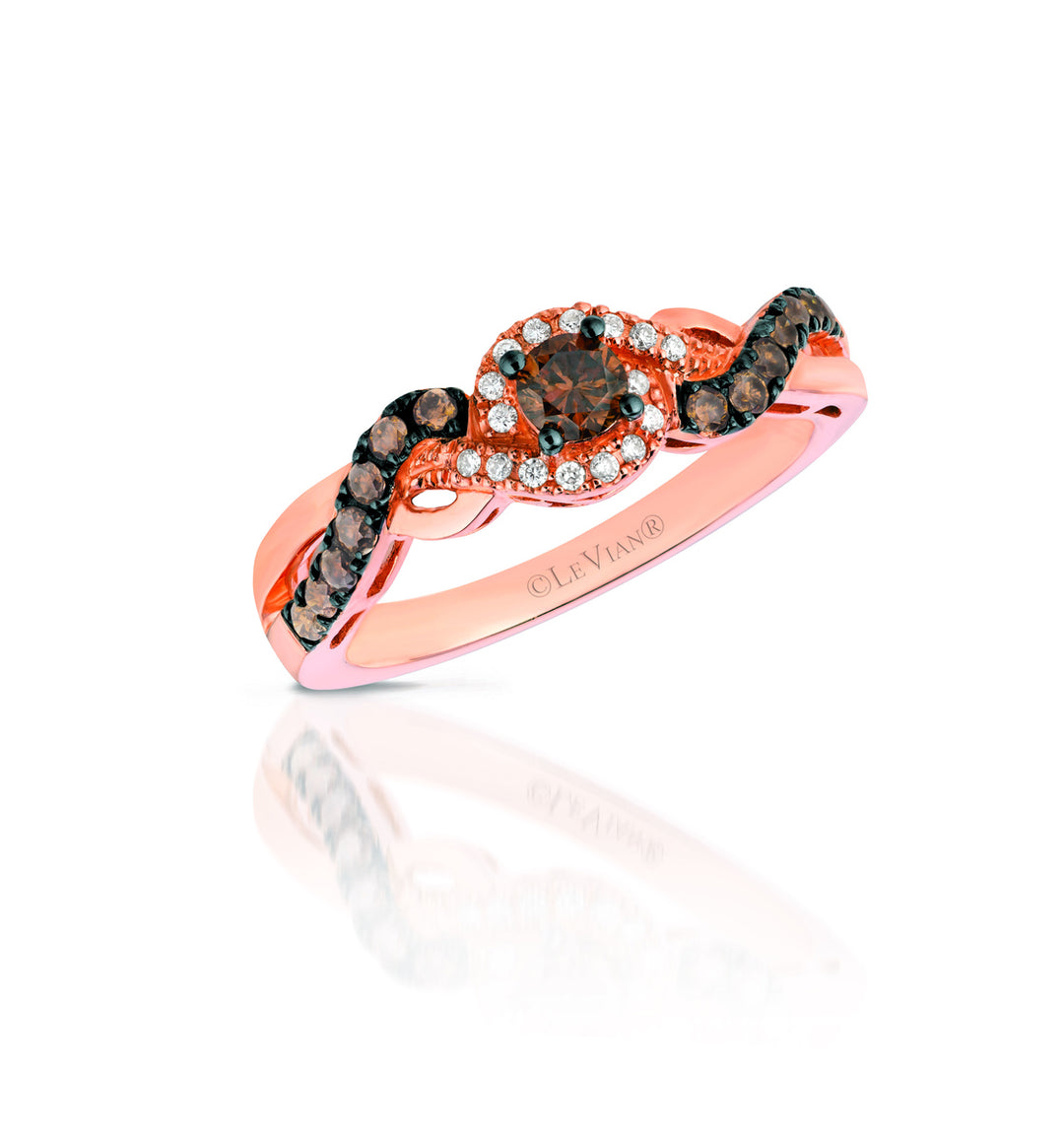 Strawberry Gold®Chocolate Diamonds®RING