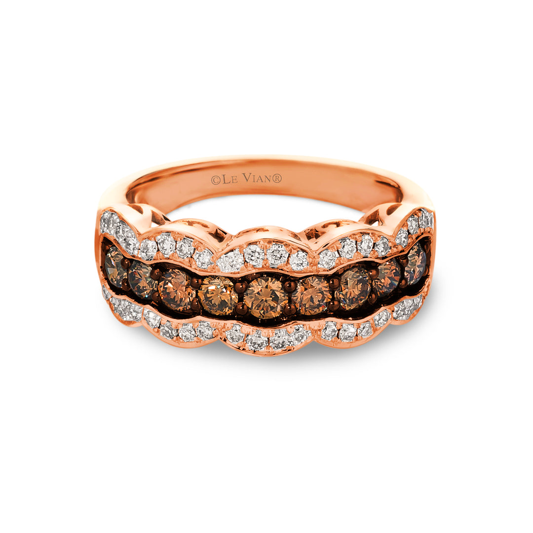 Strawberry Gold®Chocolate Diamonds®RING