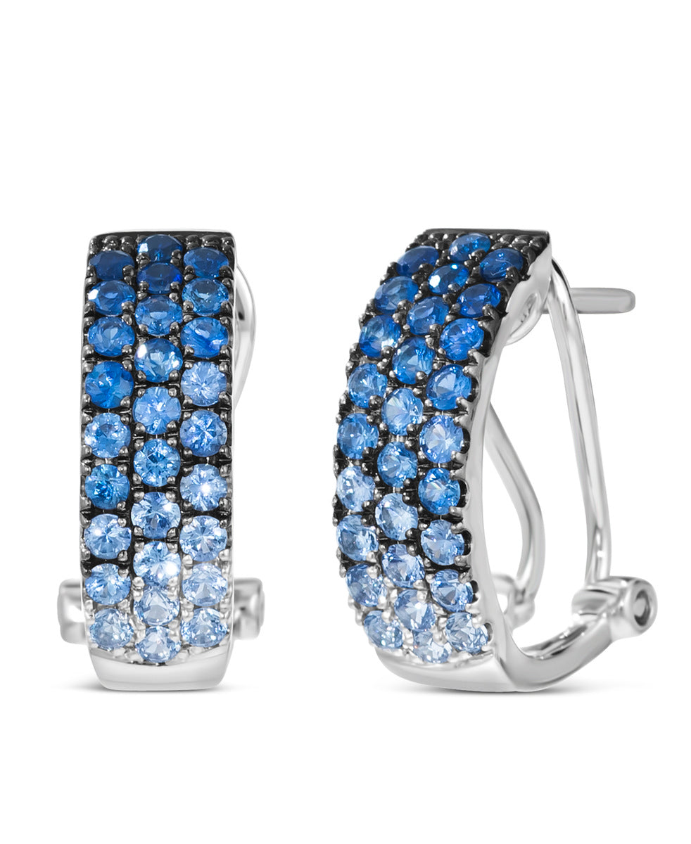 Vanilla Gold®Denim Ombré® SapphireEARRINGS