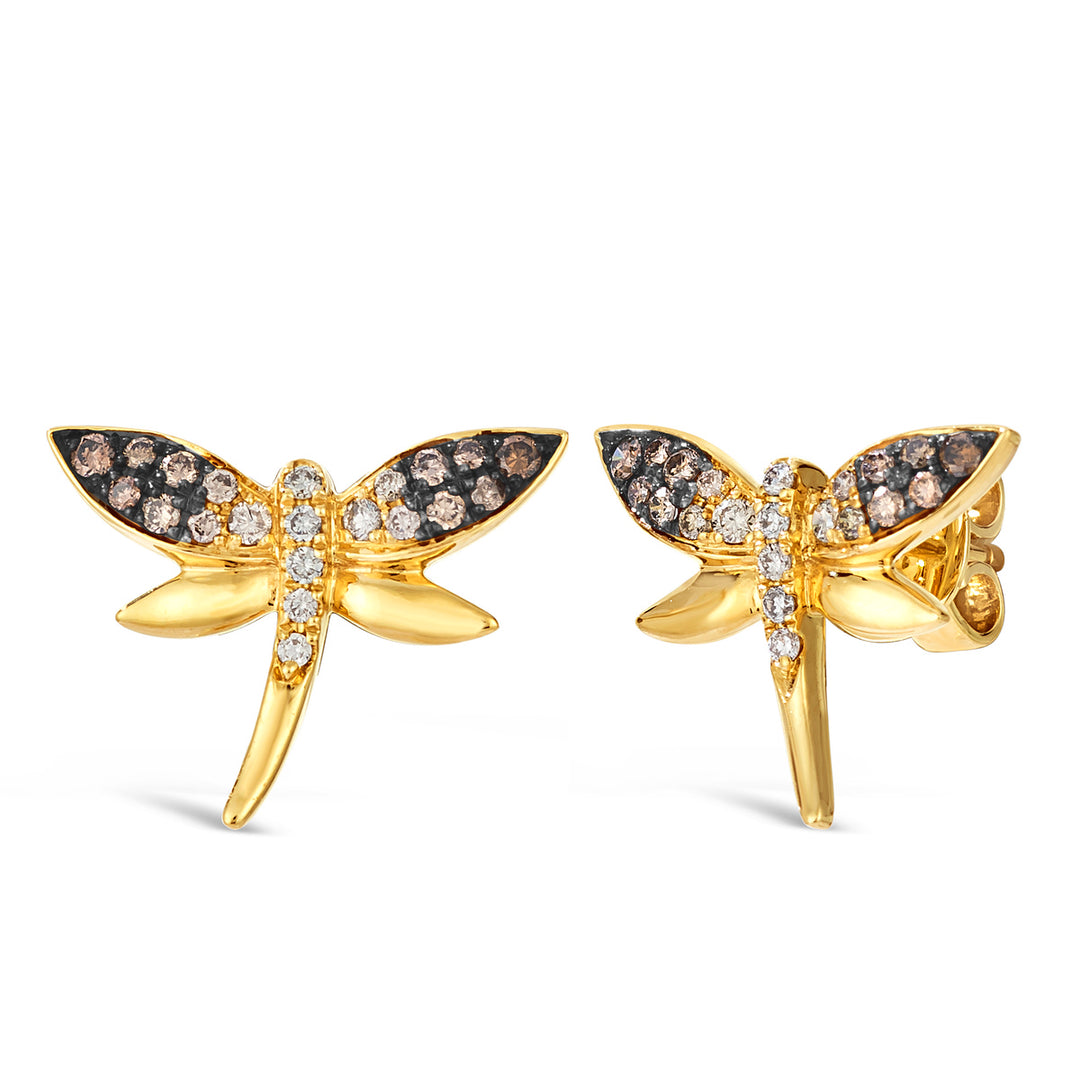 Honey Gold™Chocolate Ombré® DiamondsEARRINGS