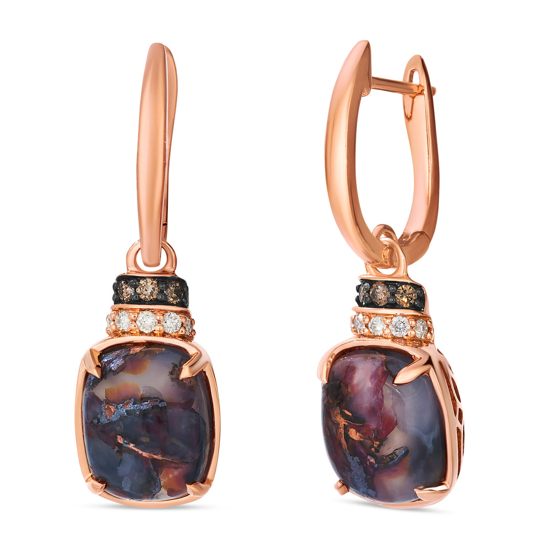 Strawberry Gold®Chocolate Aquadite™EARRINGS