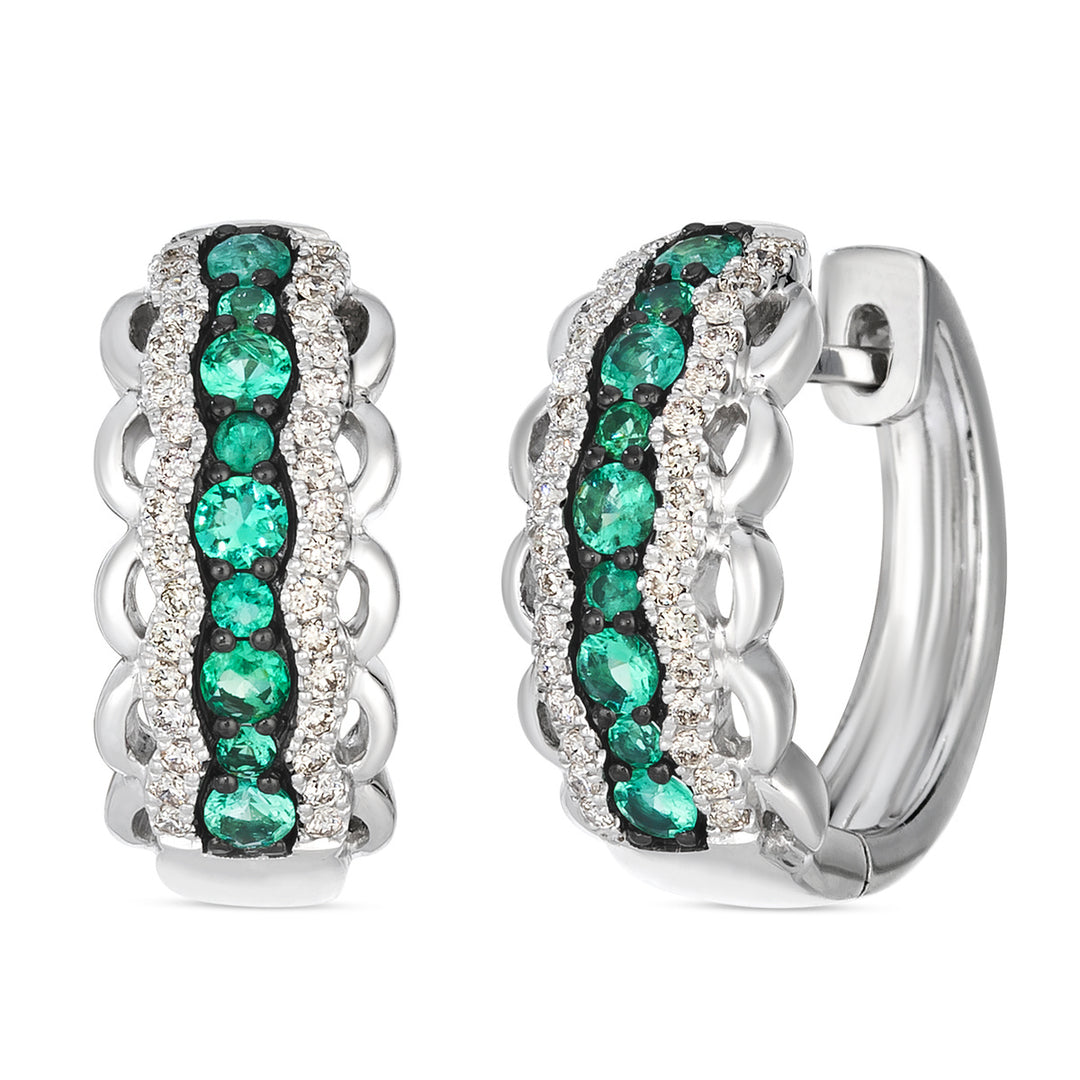 Vanilla Gold®Costa Smeralda Emeralds™EARRINGS