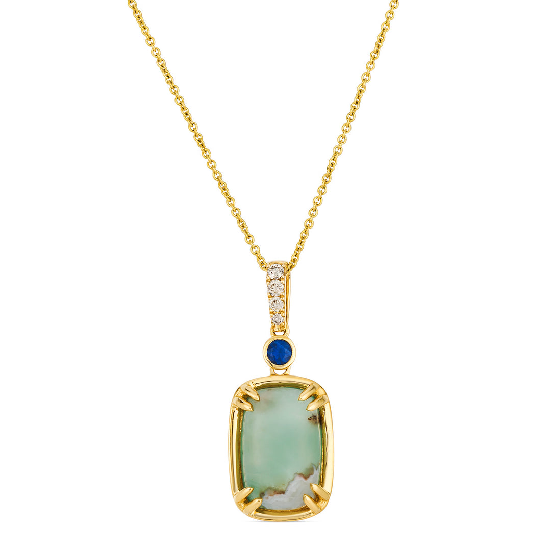 Honey Gold™Peacock Aquaprase™PENDANT