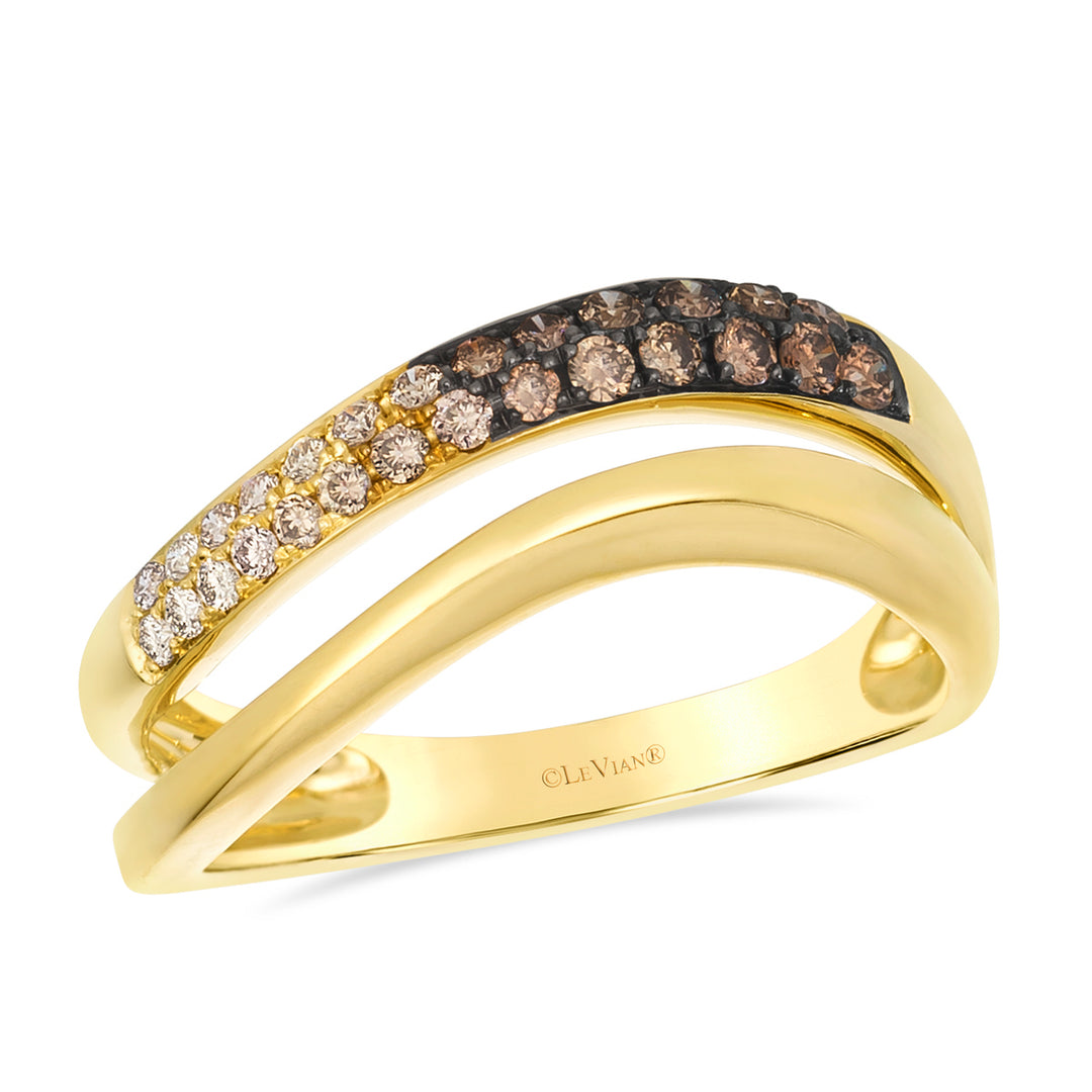 Honey Gold™Chocolate Ombré® DiamondsRING