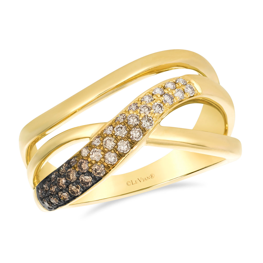 Honey Gold™Chocolate Ombré® DiamondsRING
