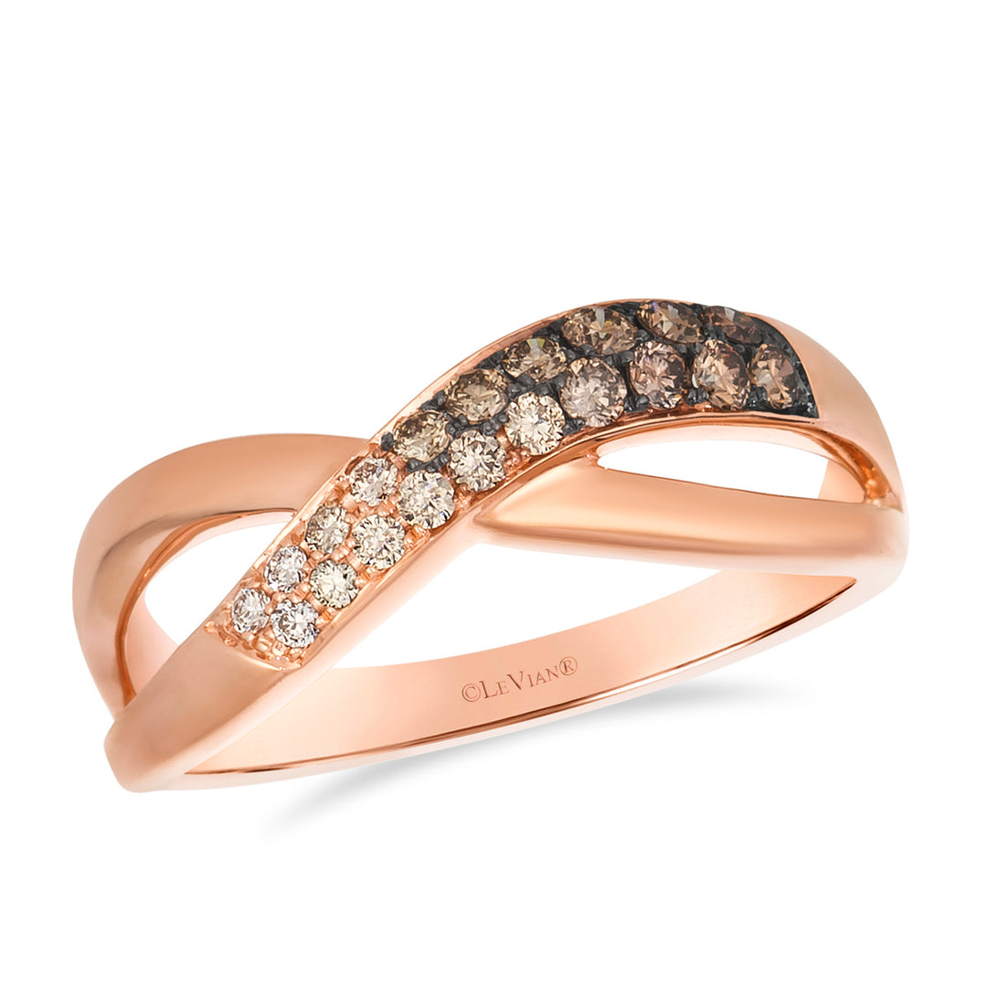 Strawberry Gold®Chocolate Ombré® DiamondsRING
