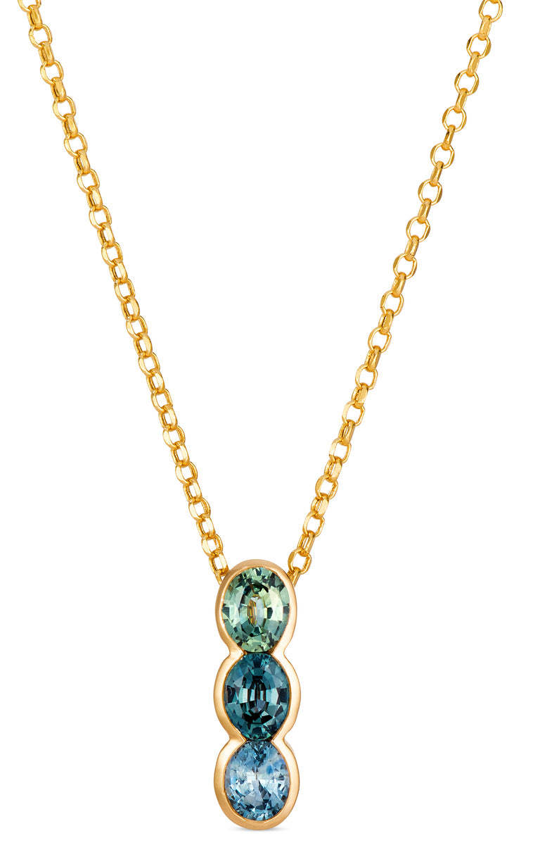 Honey Gold™Montana Sapphire Ombré™PENDANT