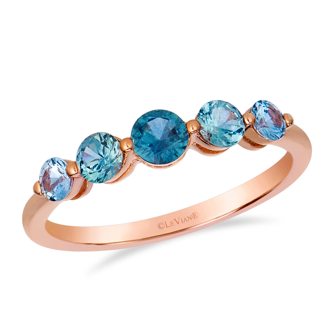 Strawberry Gold®Montana Sapphire Ombré™RING