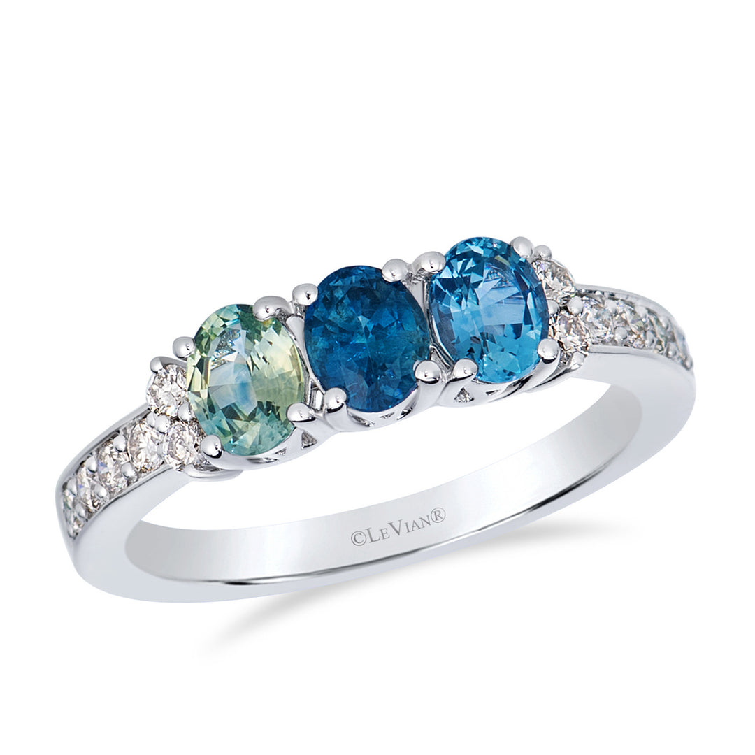 Vanilla Gold®Montana Sapphire Ombré™RING